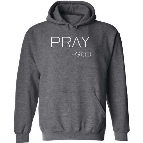 Mens Graphic Hoodie Say it Soul - Pray -god